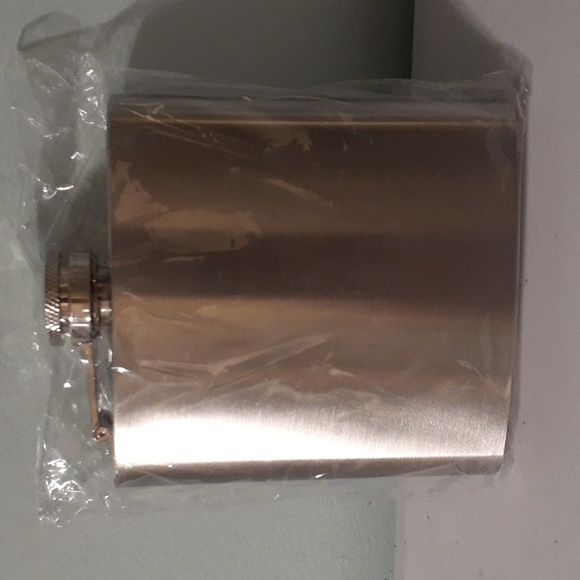 Stainless Steel 6 oz. Flask - Picture 1 of 5